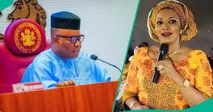 Drama Unfolds as Akpabio Rebukes Senator Over Bianca Ojukwu Praise