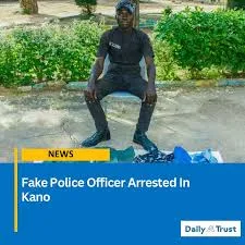 Fake police officer arrested in Kano