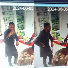 Help identify man accused of stealing goods worth N1.88m from store after claiming to be a priest and paying with fake transfer (video)