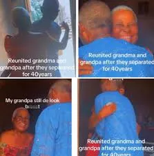 Nigerian man reunites his grandparents 40 years after they separated