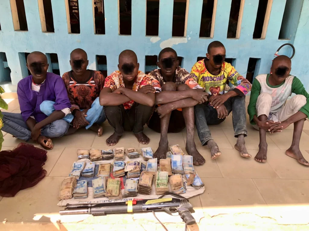 Six arrested as Borno police bust kidnapping, armed robbery and extortion syndicate