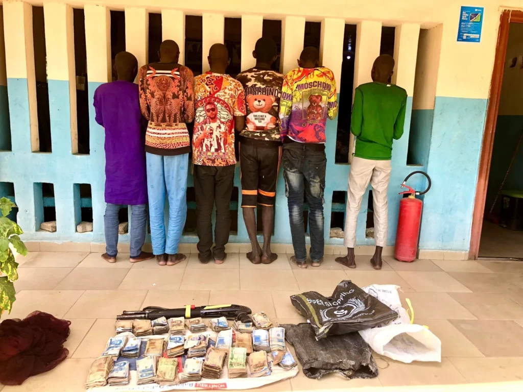 Six arrested as Borno police bust kidnapping, armed robbery and extortion syndicate