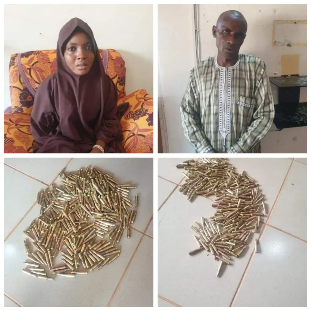 Troops arrest female firearms courier and accomplice in Plateau, recover 505 rounds of ammunition