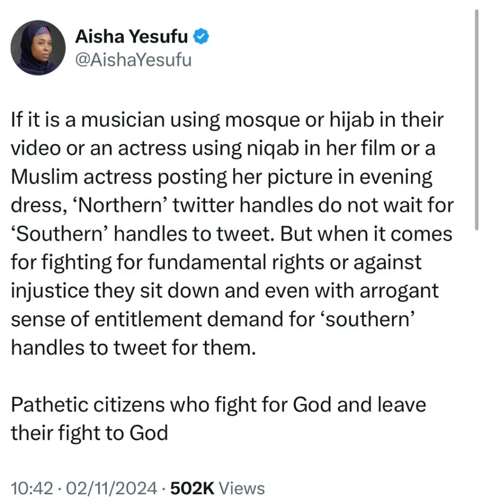 Aisha Yesufu Confronts Northern Outrage: A Deep Dive into Cultural Perceptions