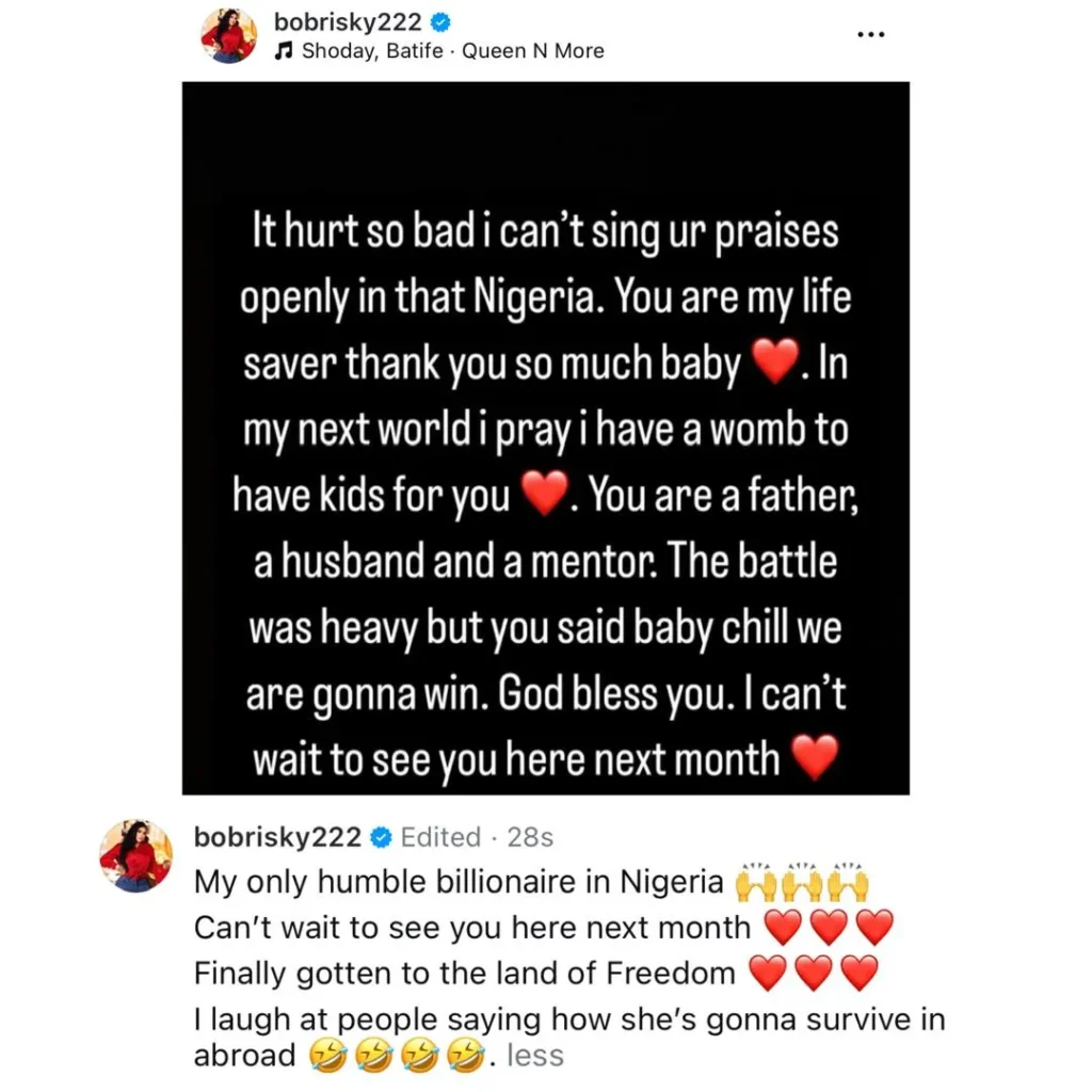 Bobrisky's Heartfelt Wish: The Desire for Motherhood in Another Life