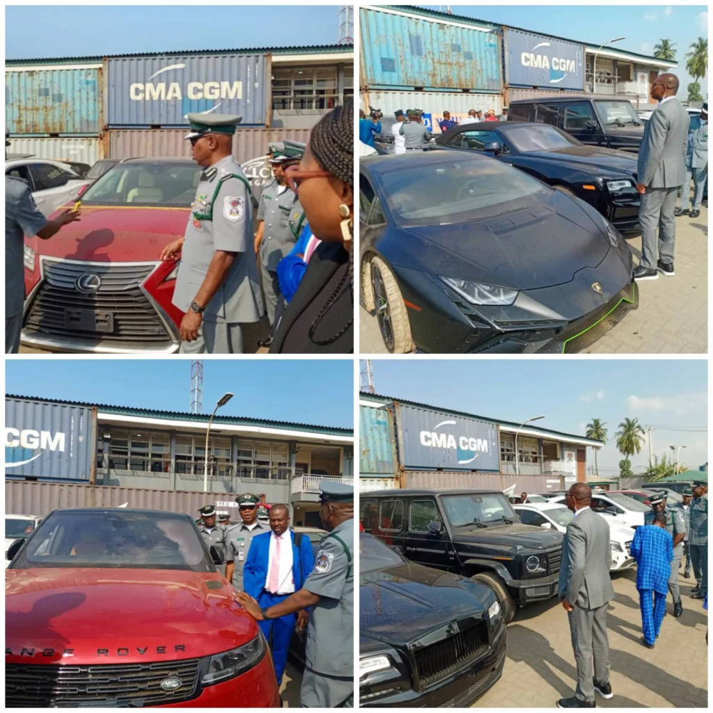 Customs Foil Theft: 21 Stolen Canadian Vehicles Seized in Lagos & Rivers Ports