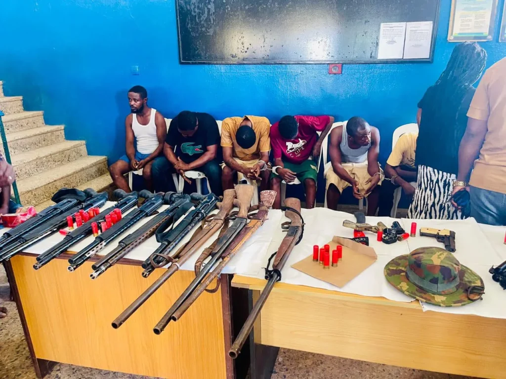 Edo Police Arrest Three, Seize Arms at Secret Cult Gathering