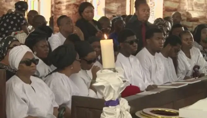 Heartfelt Moments: Photos from Senator Ifeanyi Ubah's Funeral