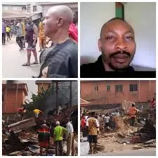 Irate Abia Youths Demolish Septuagenarian's House After He Kills Man Over Football Game