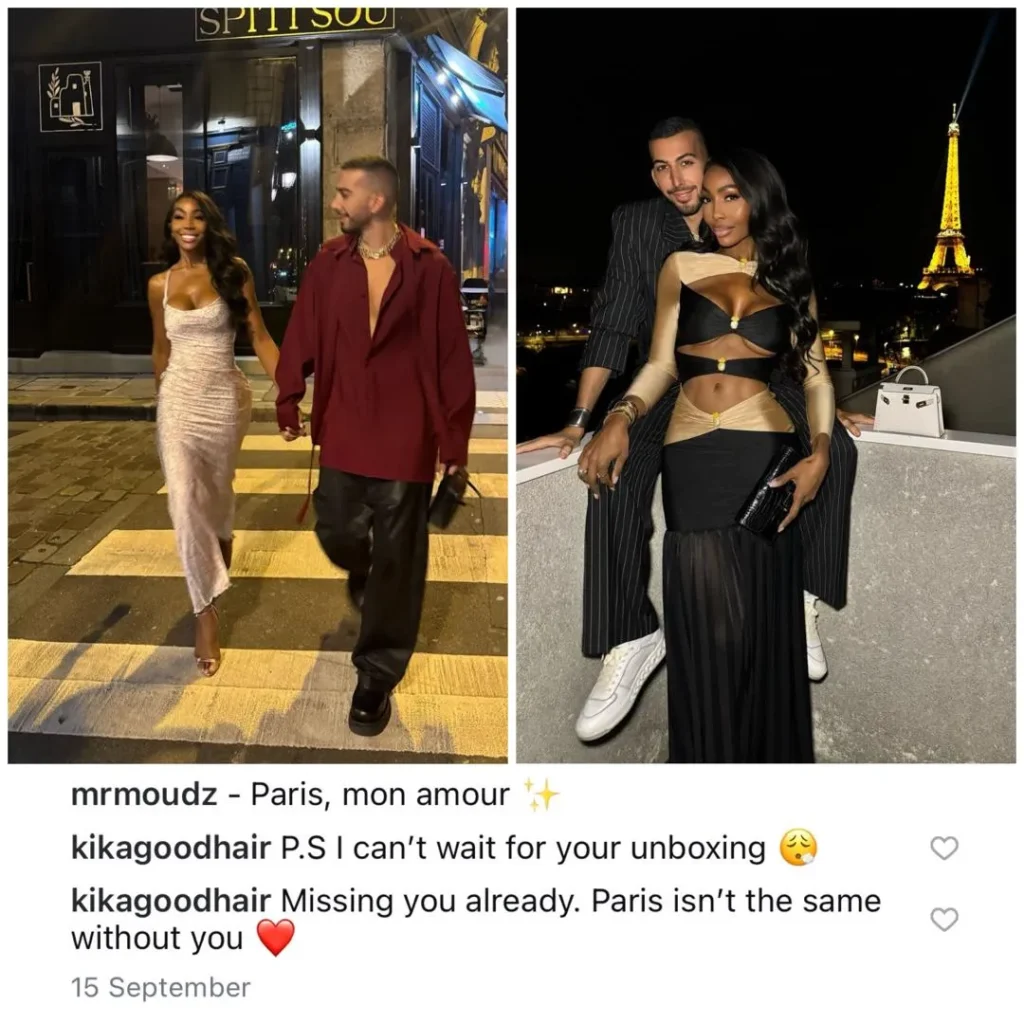 Kika Osunde Sparks Engagement Rumors with Influencer Mr Moudz in Dubai