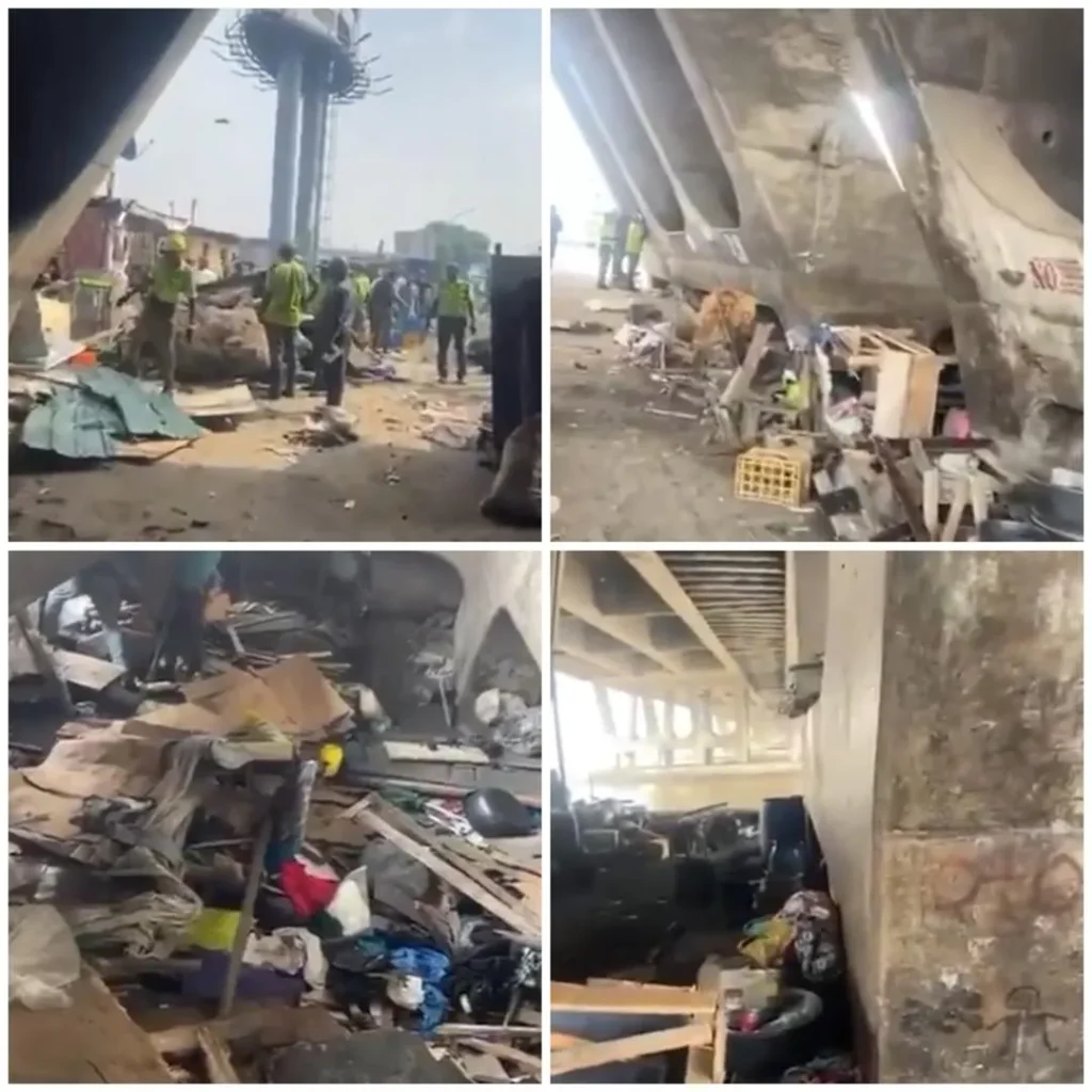 Lagos State Government Clears Illegal Occupants from Iconic Bridge