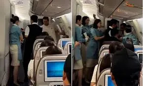 Moment of Panic: Passenger Tries Opening Emergency Exit on Flight to South Korea