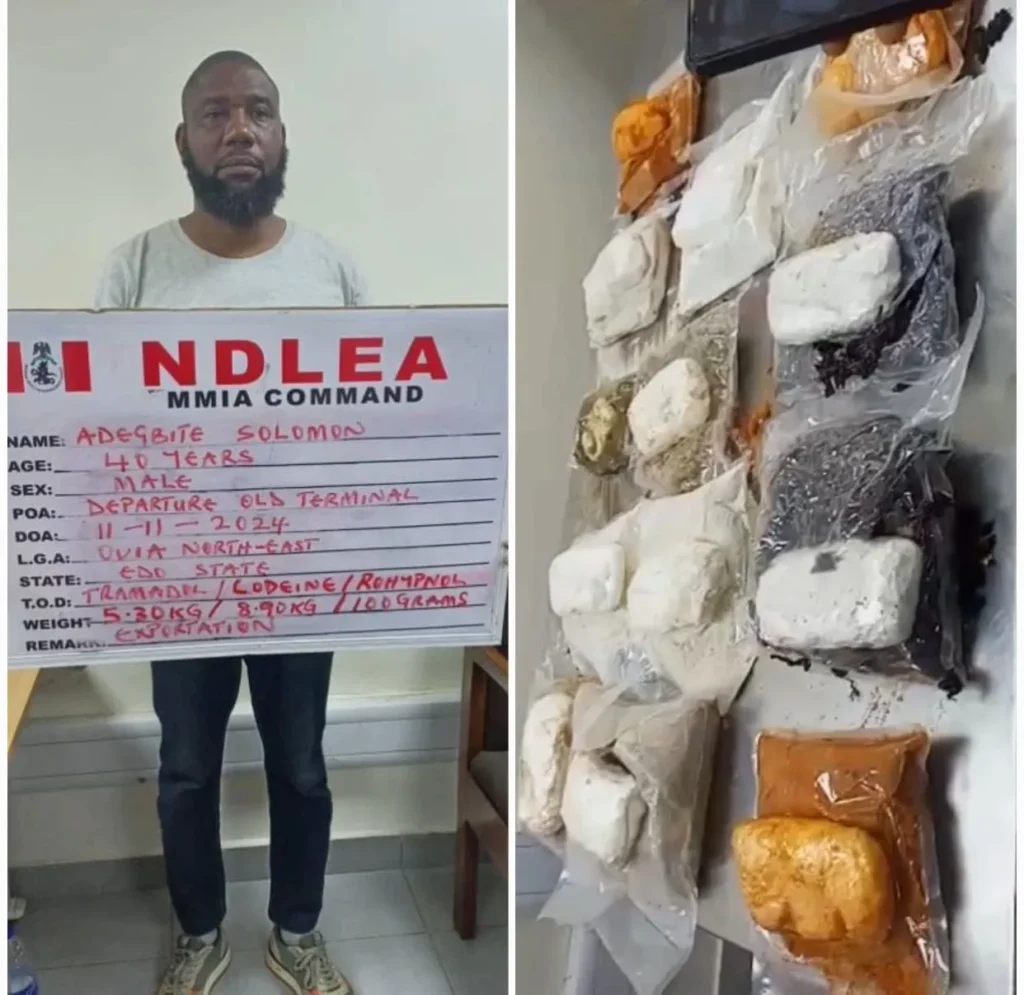 NDLEA Cracks Down on Drug Smugglers Using Food Concealment at MMIA