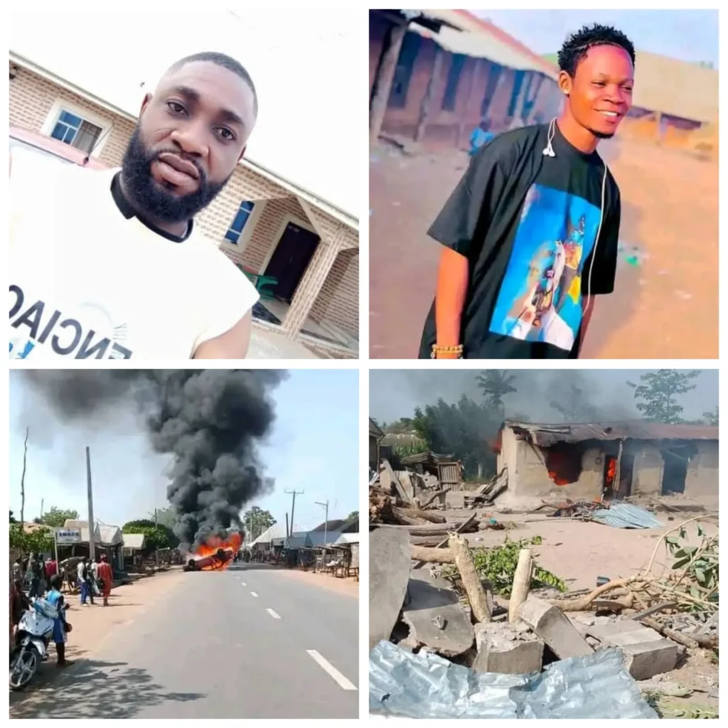 Nasarawa Violence: Youths Torch Car and House After Fatal Stabbing Incident