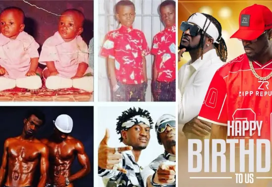 Peter Okoye Celebrates Twin Birthday with Nostalgic Throwback Photos