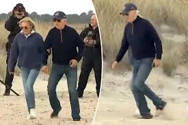 President Biden's Sandy Beach Mishap: What Really Happened (Video)