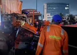 Three Dead in Lagos: Truck with Brake Failure Crashes into Market