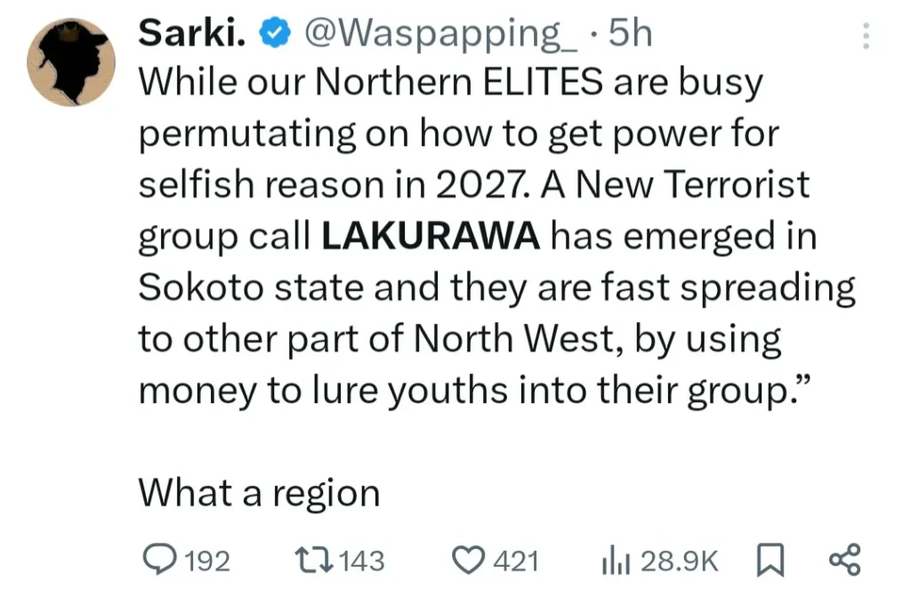 Tragic Attack: Lakurawa Terrorist Group Claims 15 Lives in Kebbi