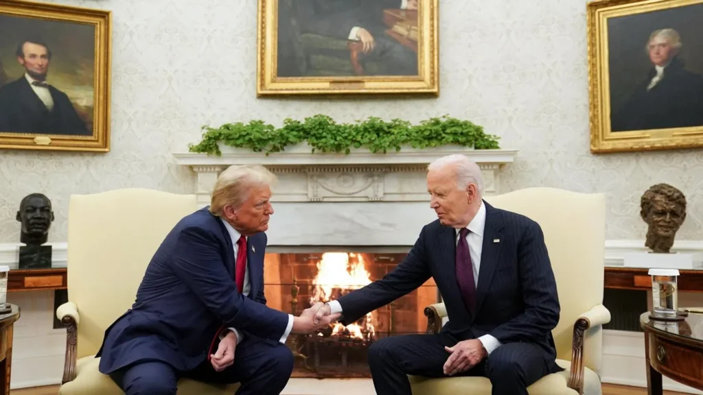 Trump and Biden White House Meeting: Key Moments from the Transition of Power