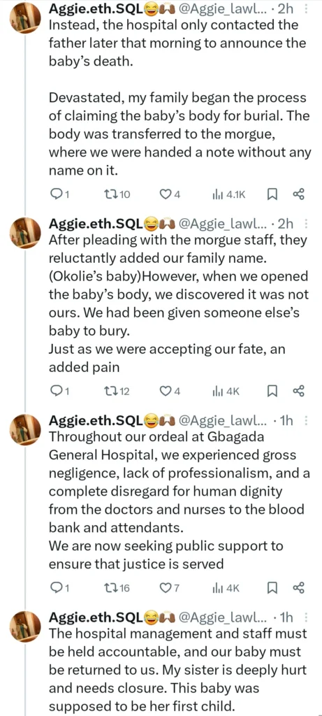 Alarming Allegations: Gbagada Hospital Accused of Baby Swap Incident