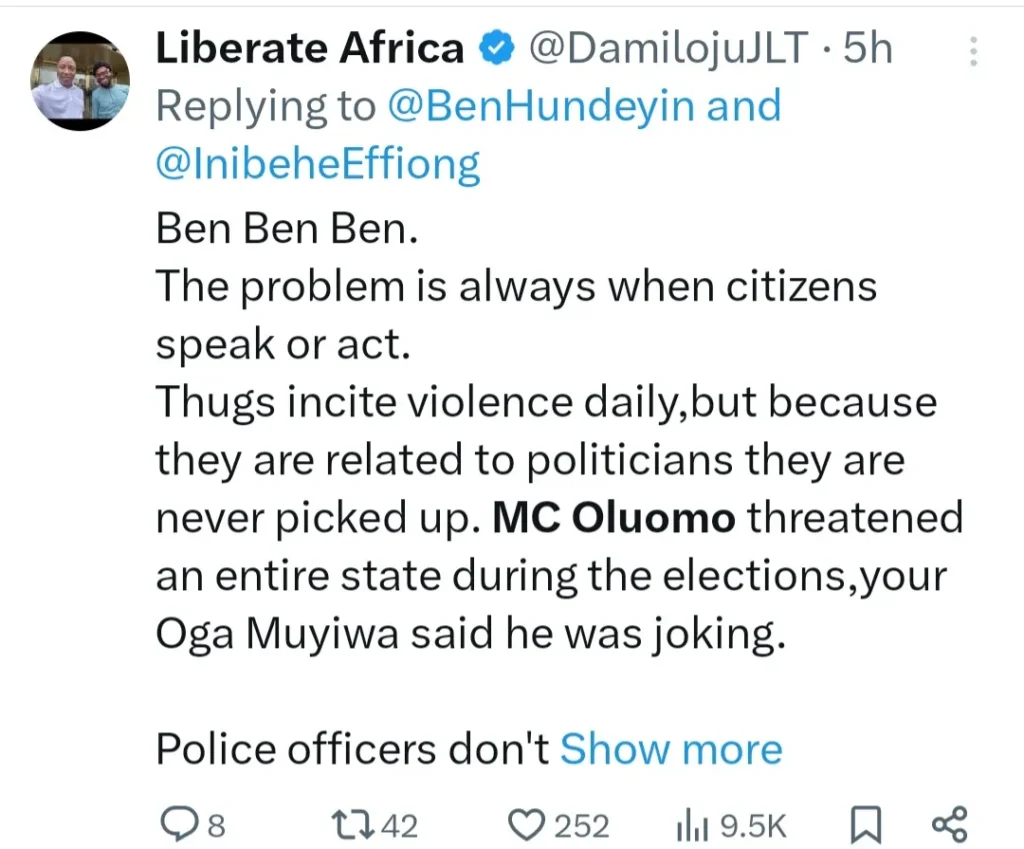 Nigerians React to Lagos Police PRO's Tweet on TikToker Seaking's Arrest Linked to MC Oluomo