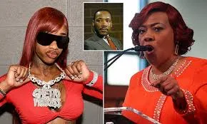 Bernice King Criticizes Rapper Sexyy Red's AI Image with MLK Jr.