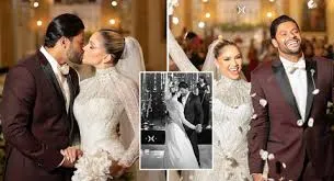 Brazilian Footballer Hulk Weds Ex-Wife's Niece in Stunning Ceremony