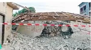 Breaking News: Two Workers Survive Anambra's Three-Storey Building Disaster