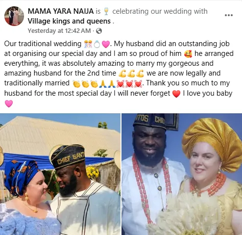 British Woman Shares Her Unforgettable Traditional Wedding with Nigerian Husband