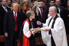 Female Bishop Stands Firm: Her Unapologetic Confrontation with President Trump
