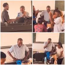 Heartwarming Moment: OAU Students Show Gratitude to Their Beloved Lecturer
