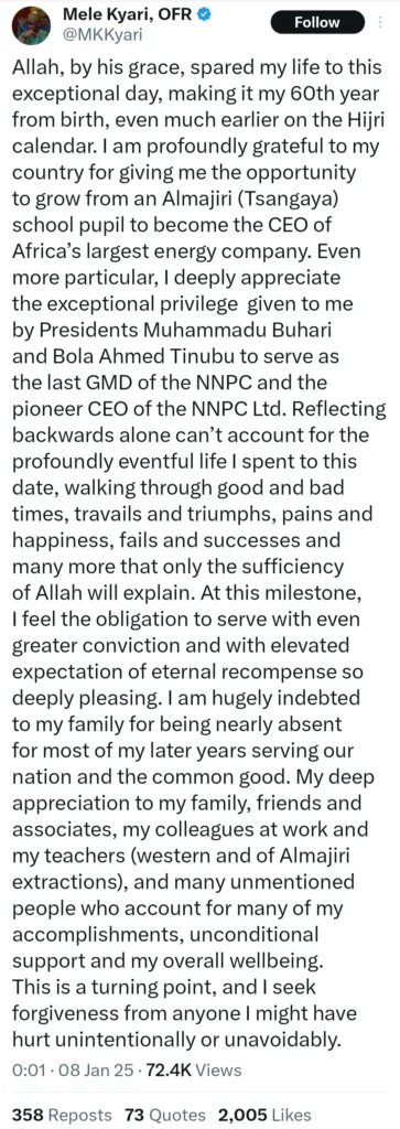 NNPC CEO Mele Kyari: Lessons from an Almajiri Student to Corporate Leader