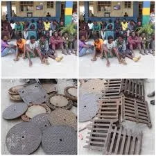 Police Crack Down on Manhole Theft: Suspects Arrested in Abuja (Photos Included)
