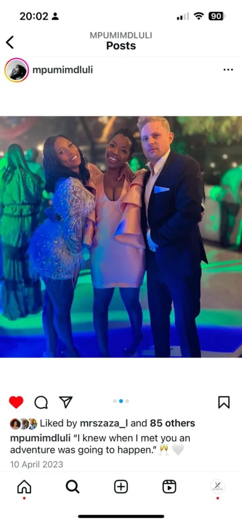 Shocking Revelation: South African Actress Unveils Best Friend in Husband Affair