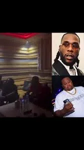 Watch the Moment Burna Boy Surprises Cubana ChiefPriest’s Brother with $30k Cash Gift