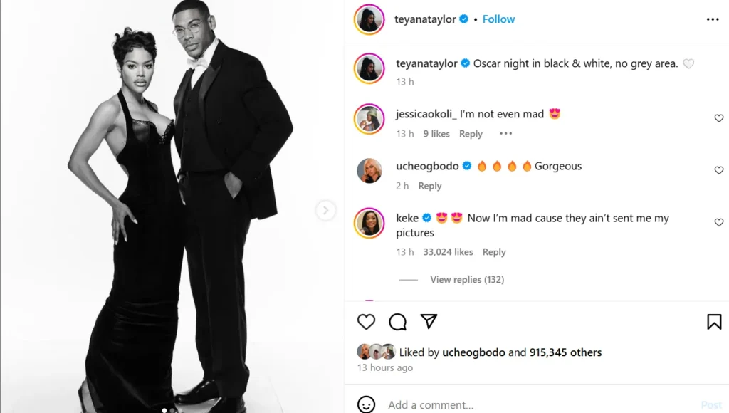 Teyana Taylor Sparks Romance Rumors with Aaron Pierre