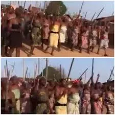 Kogi Women Protest Injustice: Stripping for Change (Video)